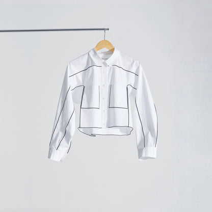 ANG EX-HINGE CROPPED SHIRTS