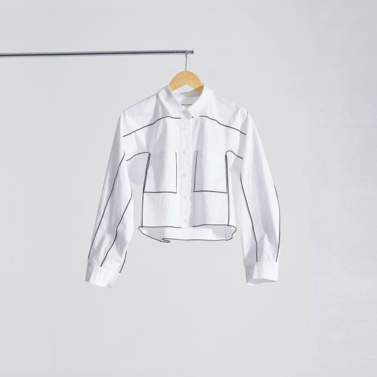 ANG EX-HINGE CROPPED SHIRTS