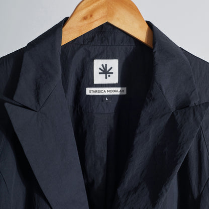 TRI-HORN SLEEVE SCULPTED JACKET